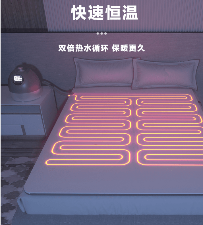 过年过节送长辈首选海尔高端智能恒温水暖床垫