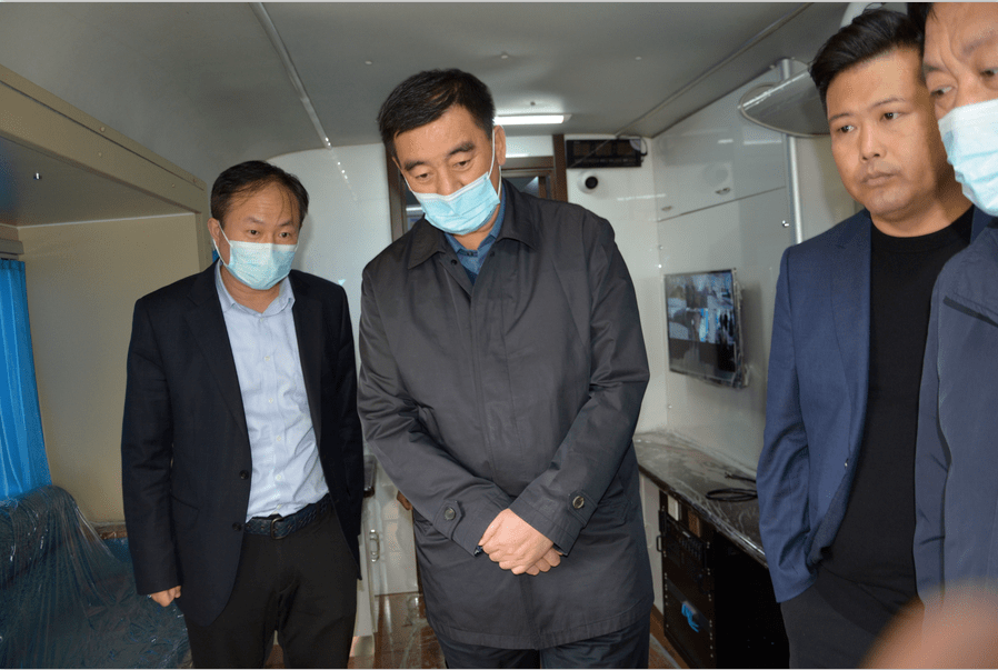 可克达拉市领导一行赴跃迪集团参观考察