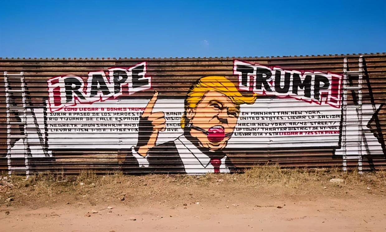 美国设计师的乐趣恶搞特朗普