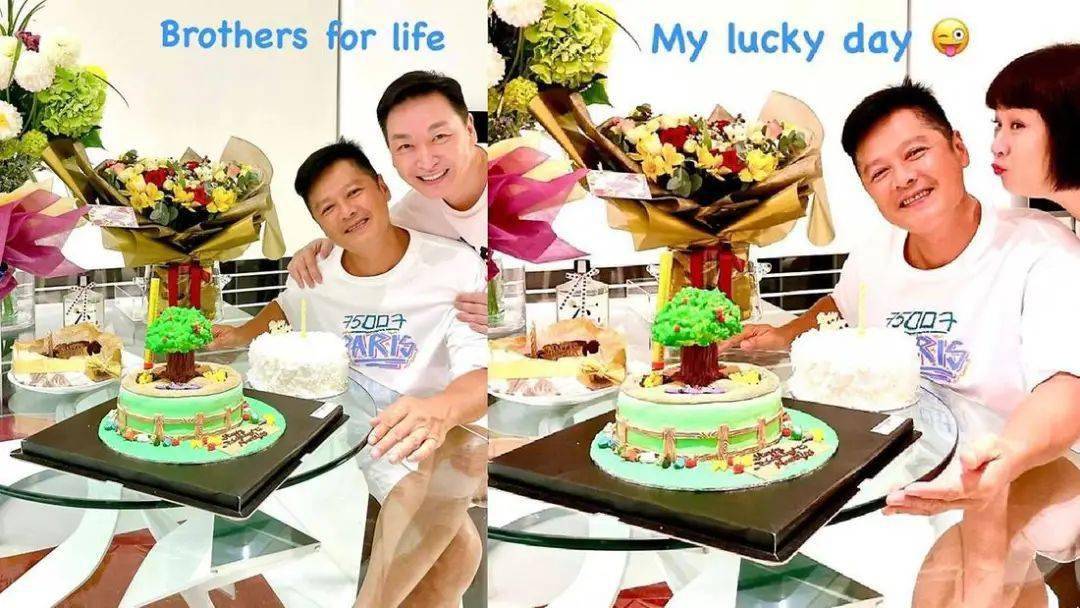 新加坡一哥一姐同框56岁李南星仍帅气55岁陈莉萍发福难辨