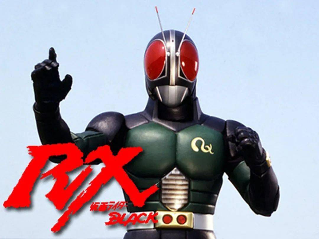 比如其中人氣很高的假面騎士 black rx,也是以蝗蟲為原型進行的設計.