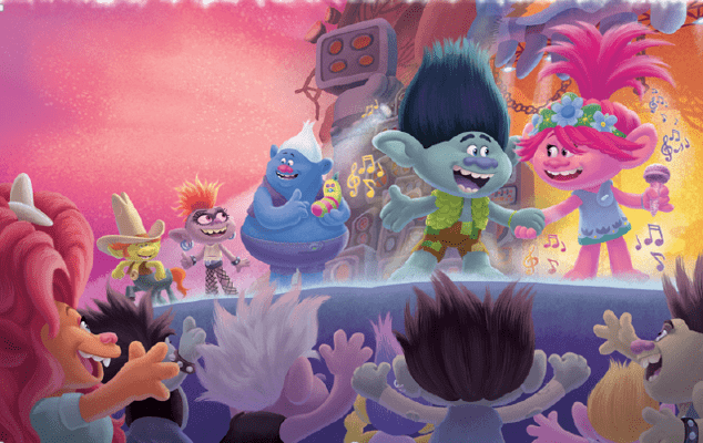 不仅六个精灵部落色彩别具一格,就连各部落的风景也处处透露着精致