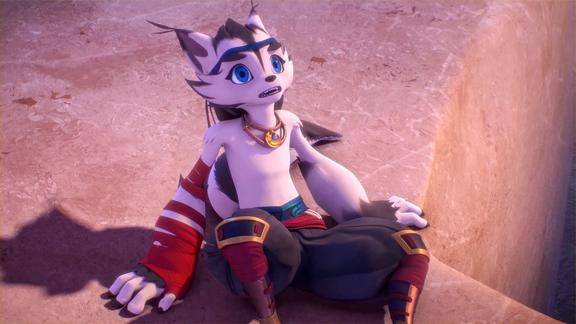 巨兵长城传小野看到浮空城里的雕像都和兔子长得一样有故事