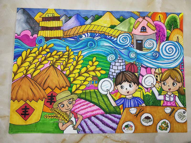 今日好绘画④文明点餐