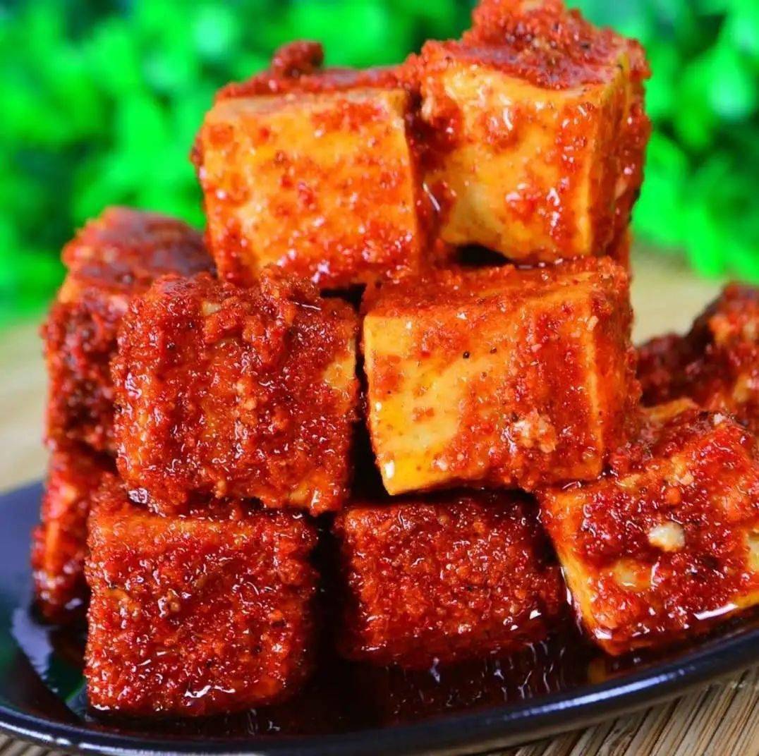 镇坪霉豆腐古老而传统美味让你欲罢不能