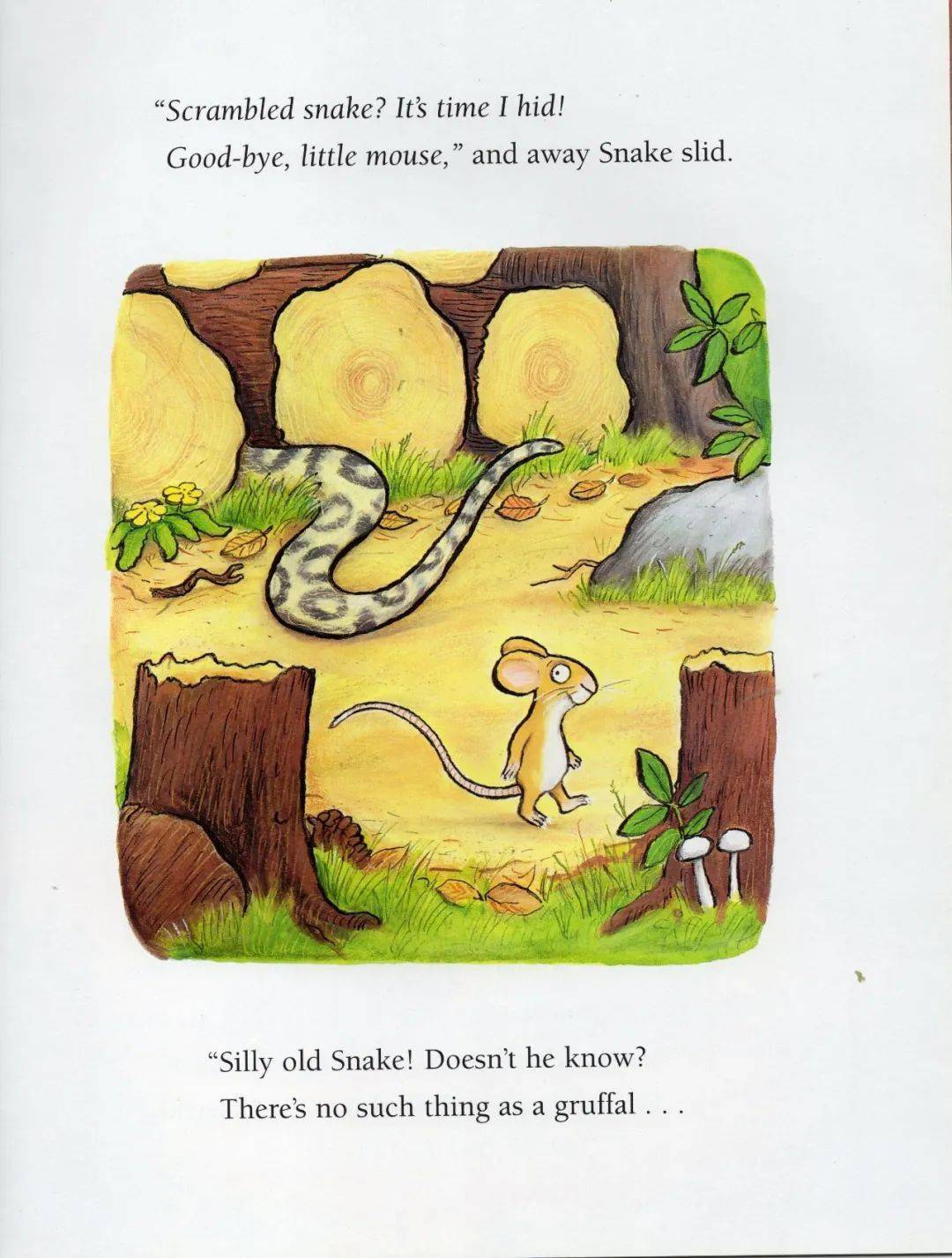 小禾苗绘悦读英文绘本童话系列26thegruffalo