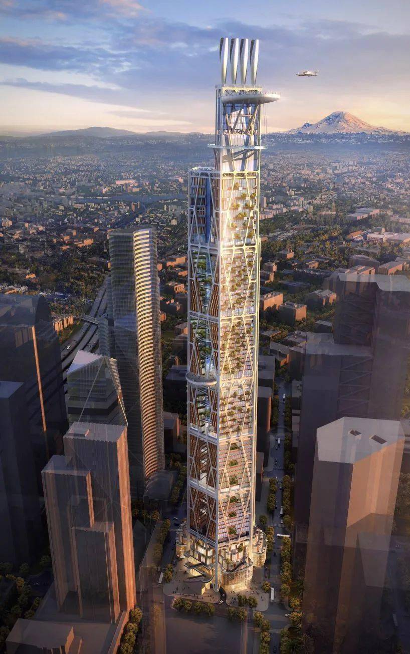 2030年新一代高层建筑方案长这样!