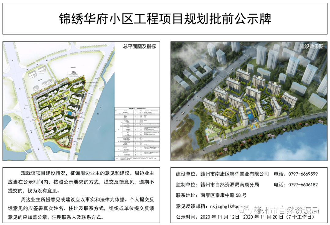 贛州這裡一江景房批前公示啦共13棟住宅