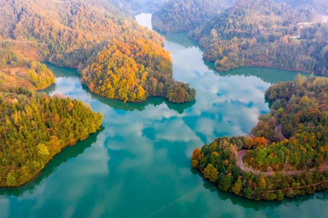 百里杜鹃湖光山色美如画