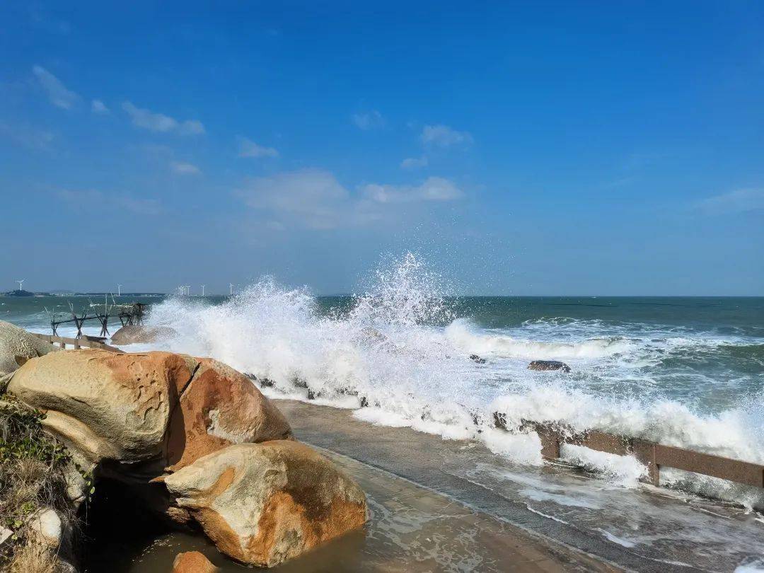 【漳浦】十月初四龙美湾天文大潮