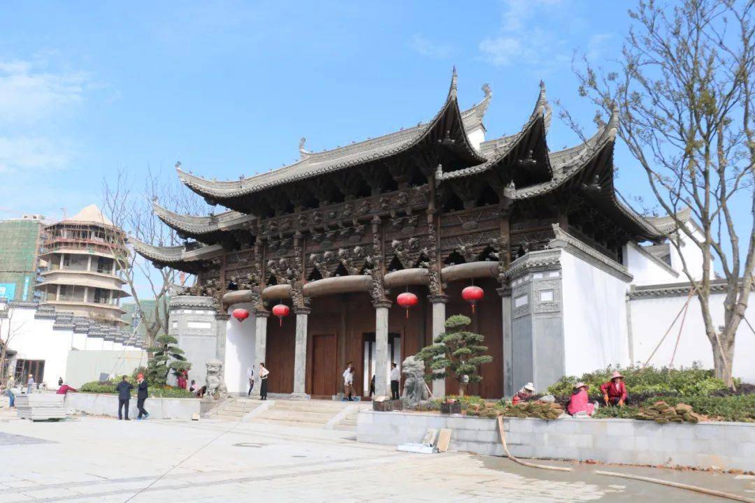 饶州文旅综合体特色古镇,鄱阳湖博物馆,姜夔大道三期,鄱阳中学,环东湖