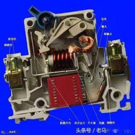 空气开关拆解教程图片