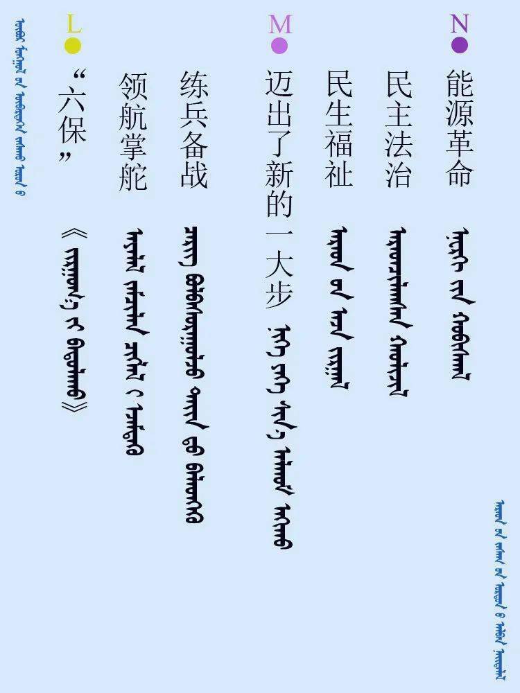 聚焦十九届五中全会中共十九届五中全会词语翻译摘录蒙汉文