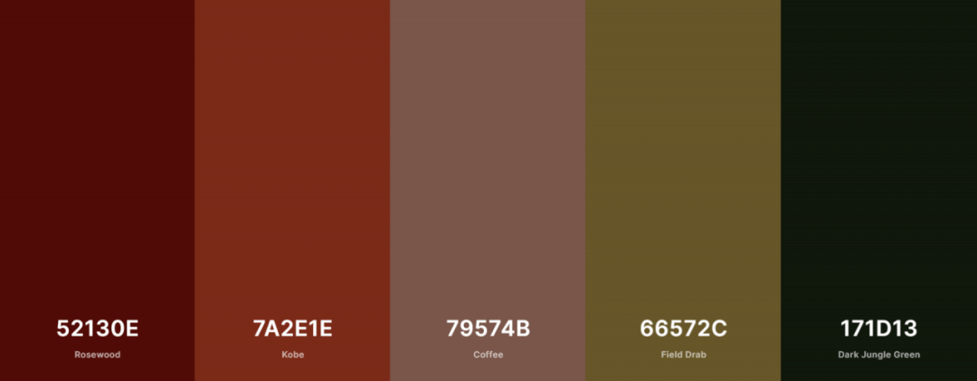 高级感 100% 配色大赏!