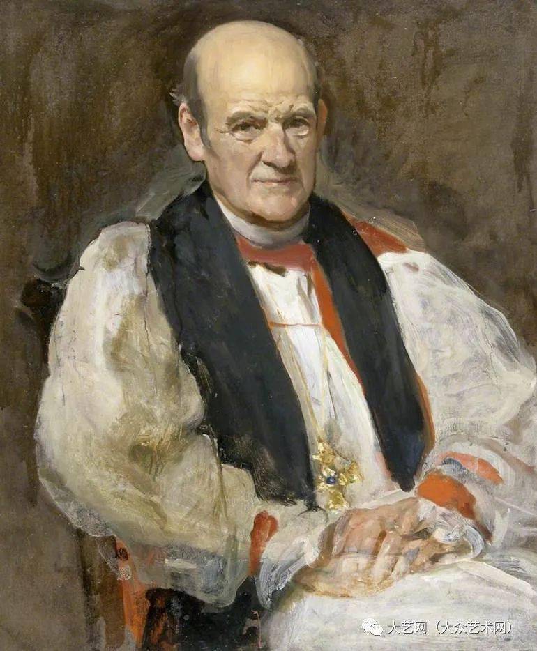 大众艺术网新英格兰艺术俱乐部创始人之一英国犹太肖像画家伪装艺术家