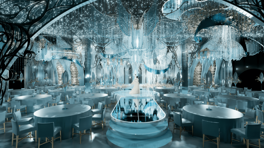 james赖设计8000平米6大主题厅,博悦宴会艺术中心即将落地