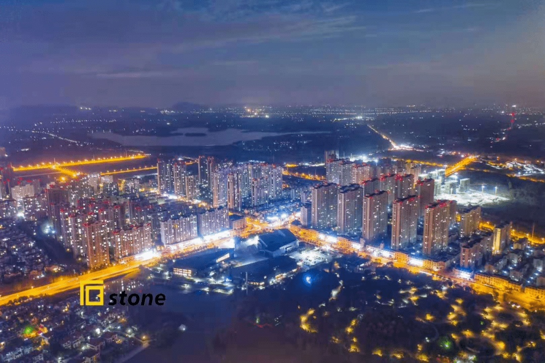 句容夜景图片