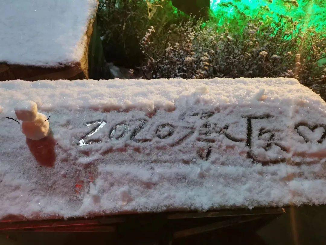 初雪|终于等到你,承医的初雪!_雪花