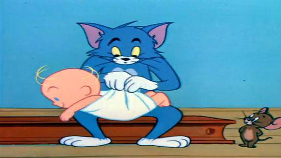 猫和老鼠汤姆和杰瑞照顾宝宝结果被冤枉太委屈了