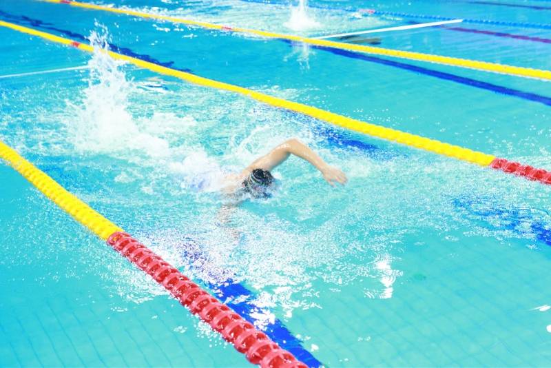 广东省体育行业职业技能大赛游泳救生员项目竞赛开赛