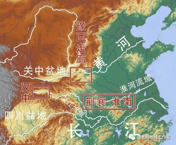 渭河平原位置图片