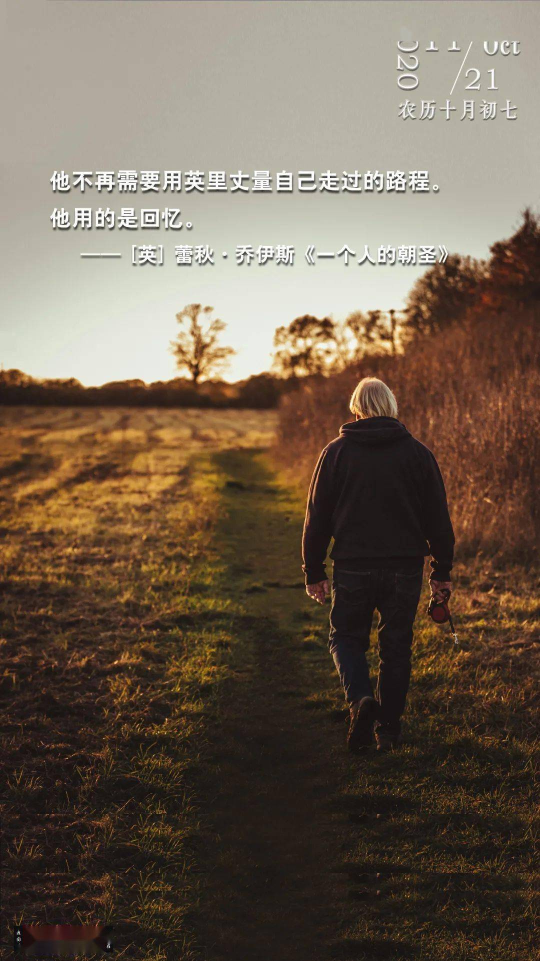 日签一个人的朝圣