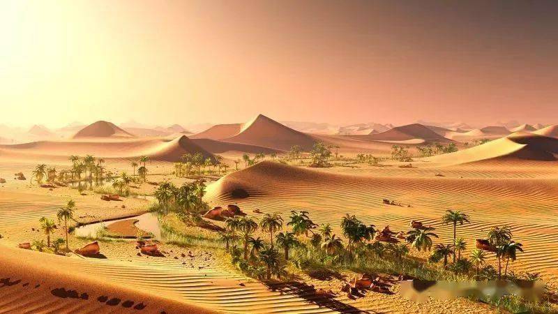 【地理观察】沙漠不是荒无人烟,空无一物,而是处处都有绿洲的奇迹