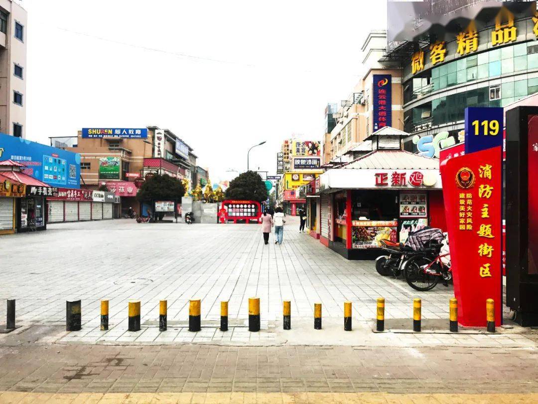 陇海步行街建成一个特色主题街区