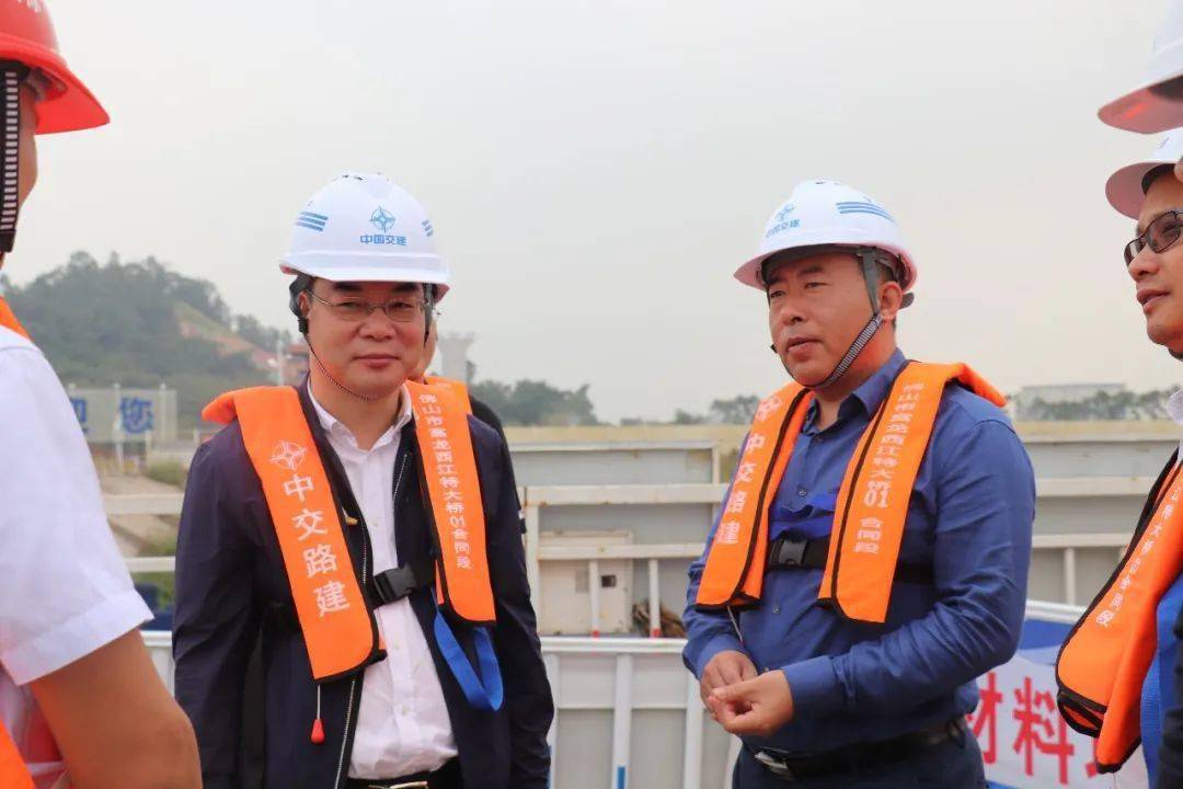 要闻福建霞浦县县委常委雷旺清一行莅临富龙西江特大桥项目考察调研