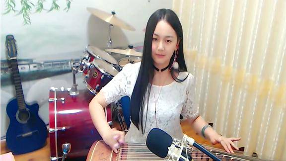 yy6716紫若辰美女古筝演奏赵雷成都可以让人安静的音乐