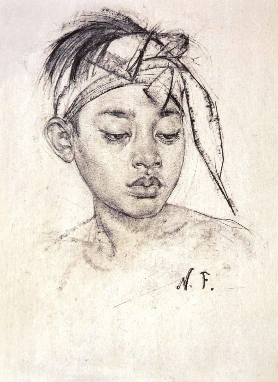 艺术大师尼古拉费钦nicolaifechin油画素描作品全集