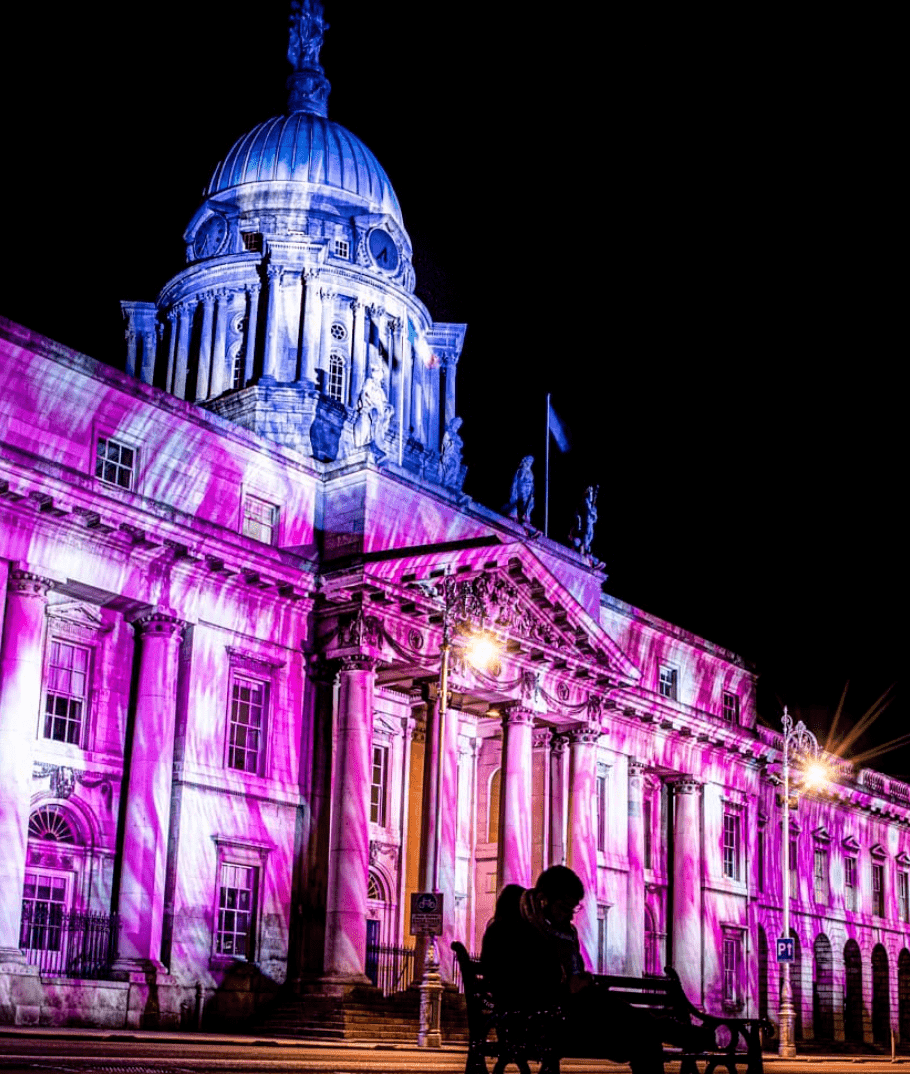 都柏林的圣诞彩灯秀要回来了看看今年的它们会在哪里呢