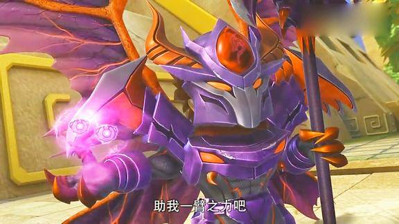 恶魔乔伊黑化超人强和小猪猪想要攻打魔幻水晶城真是好狡猾