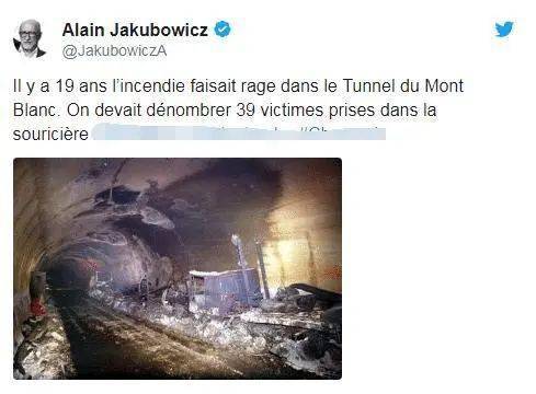 勃朗峰隧道火灾人碳化图片