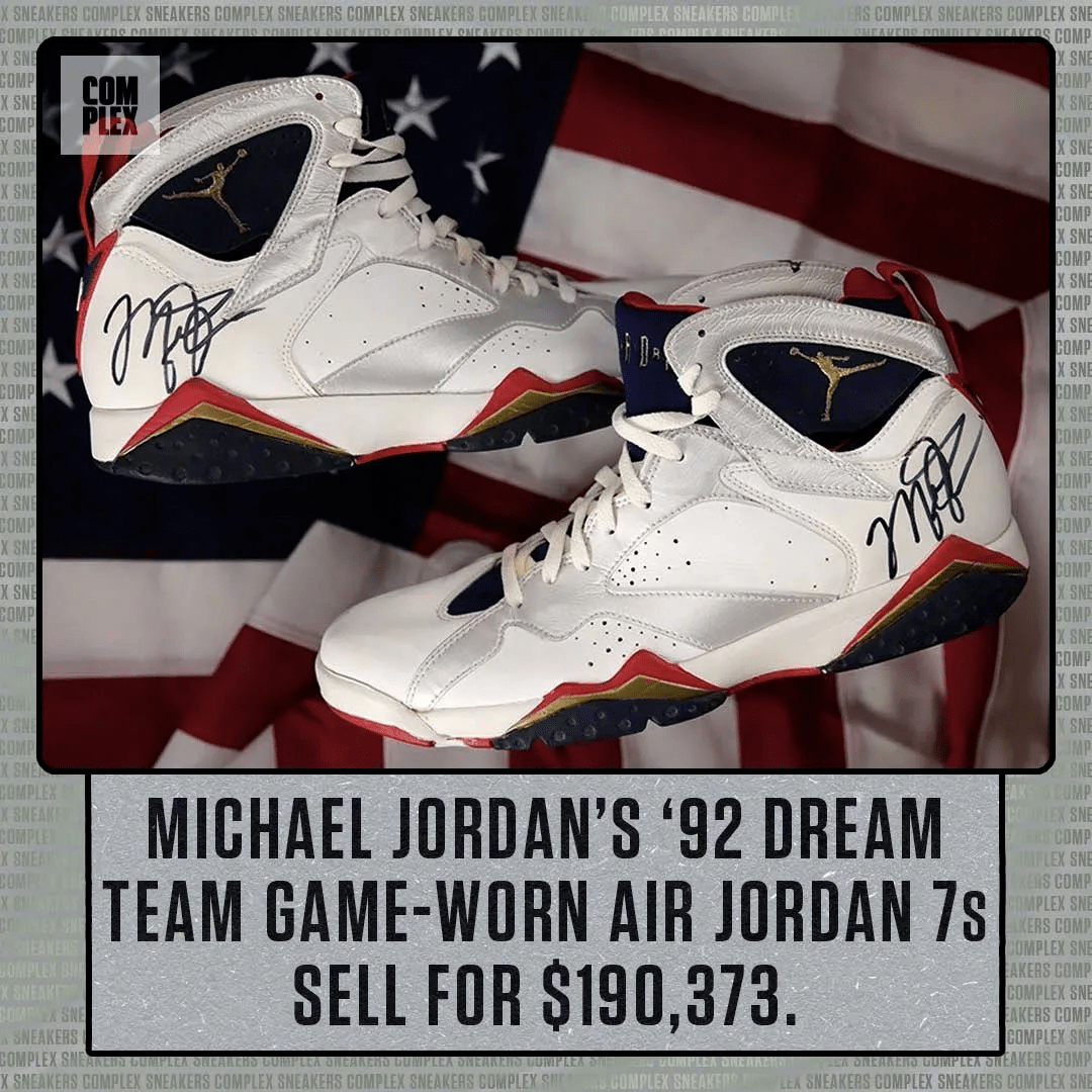这双球鞋卖了75万美金!_迈克尔·乔丹