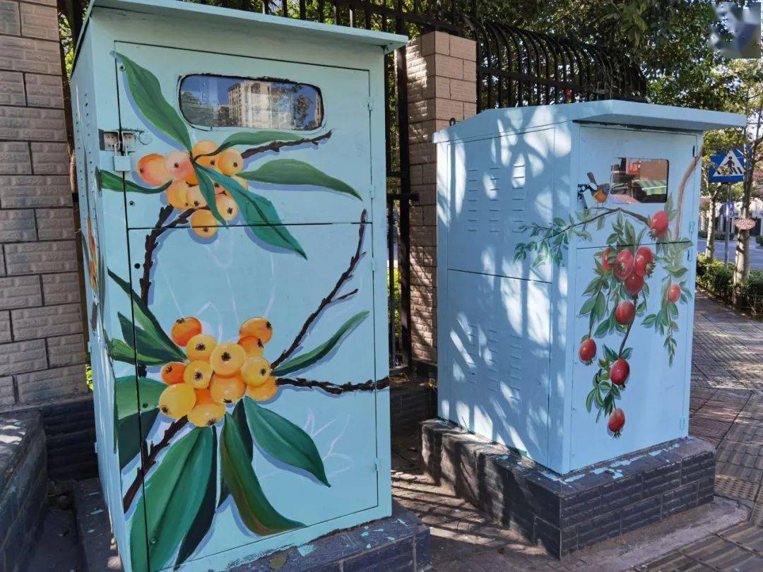 特色手绘配电箱亮相攀枝花街头地点在