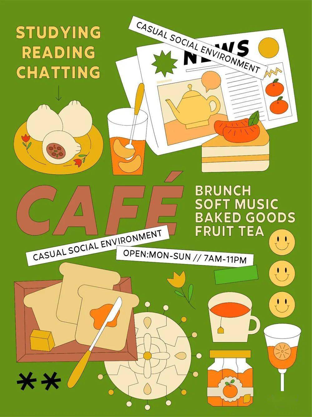 女孩的世界总是多姿多彩,就像独立插画师luciapham的作品一样个人主页