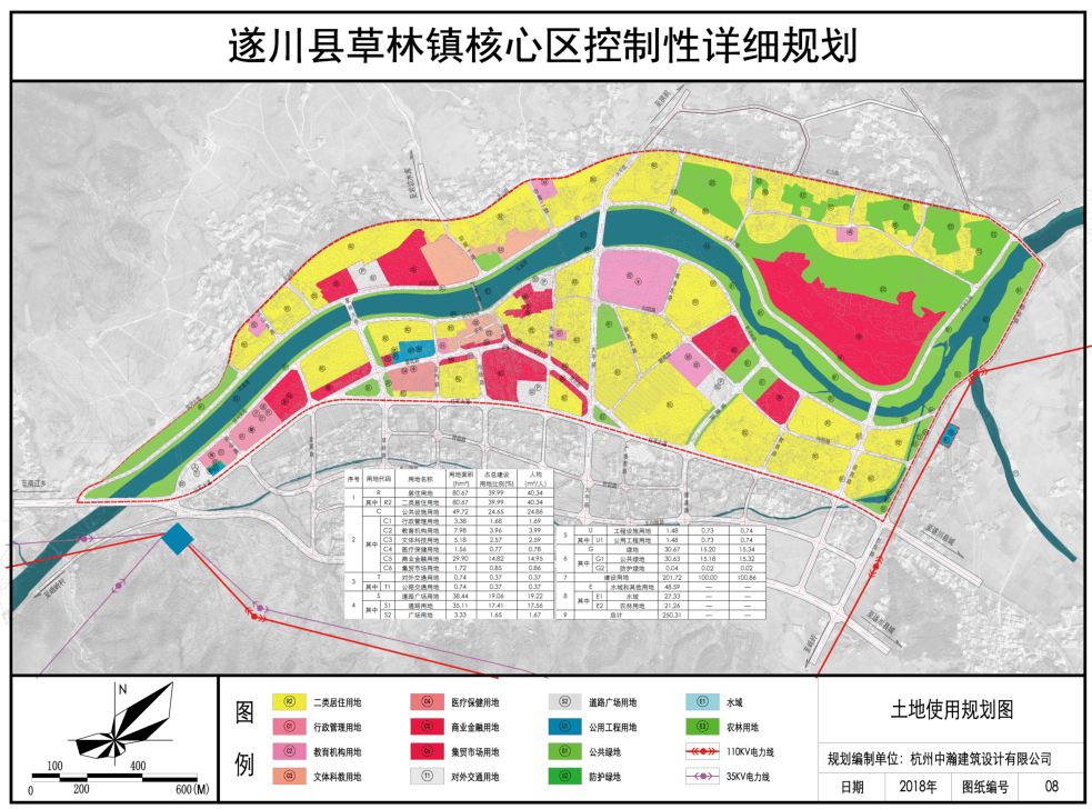 遂川县高铁新区规划图图片