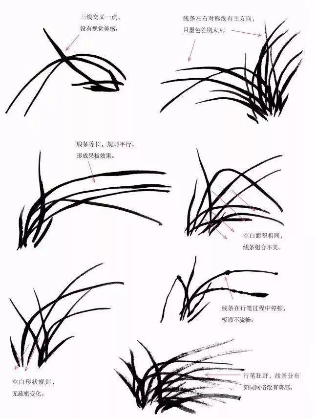 国画教程国画兰花绘画技法太棒了附视频