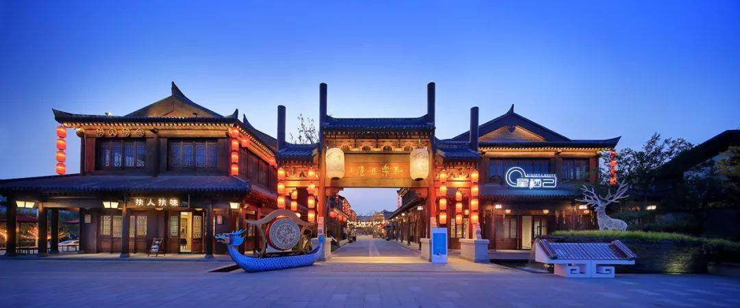 千年溱洧文化一朝风华盛启绿地61溱水小镇东门坊