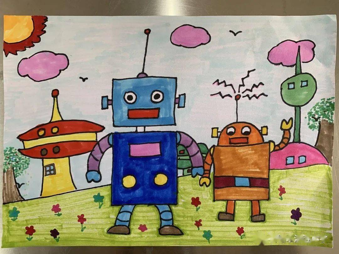 英德市清涟小学第四届体艺周美术绘画比赛