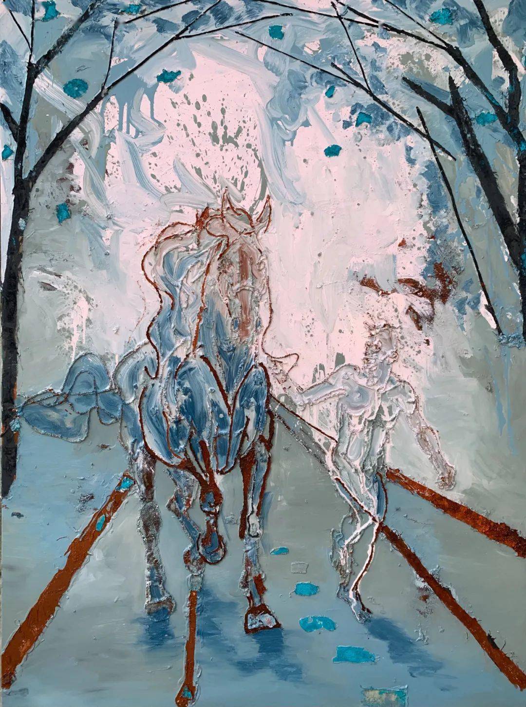 脉中国当代绘画展胡赤骏