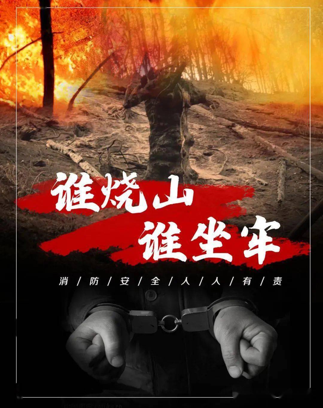 谁烧山谁坐牢常警惕莫侥幸