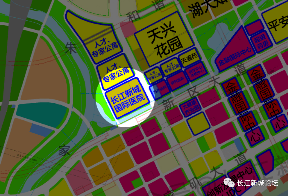 长江新区国际医院用地,启动拆迁!