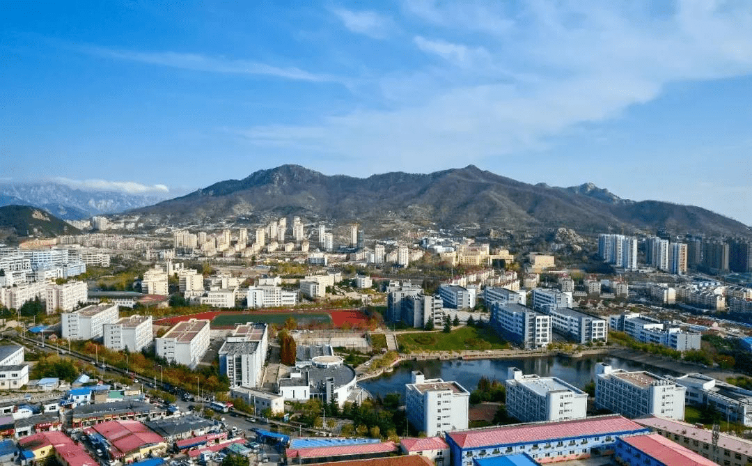 青岛大学全景图图片