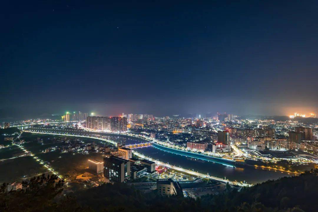 大埔县夜景图片