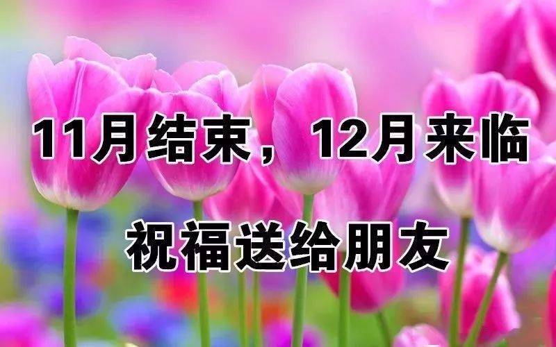 11月最後一天為12月開一個好頭