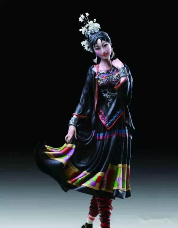 栩栩如生的面塑