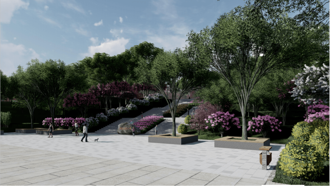 藤县田寮公园今天奠基期待早日建成