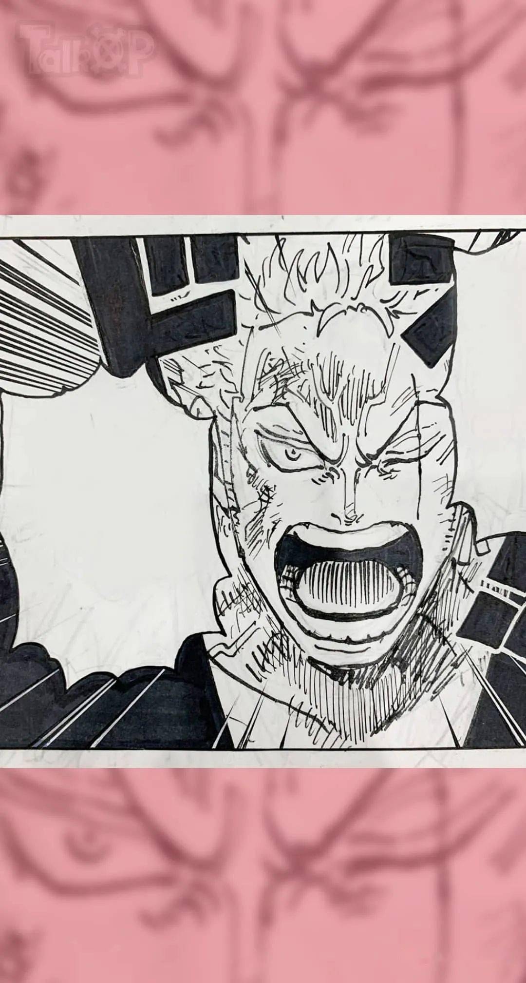 海贼王997话尾田荣一郎珍贵原稿公布笔触清晰